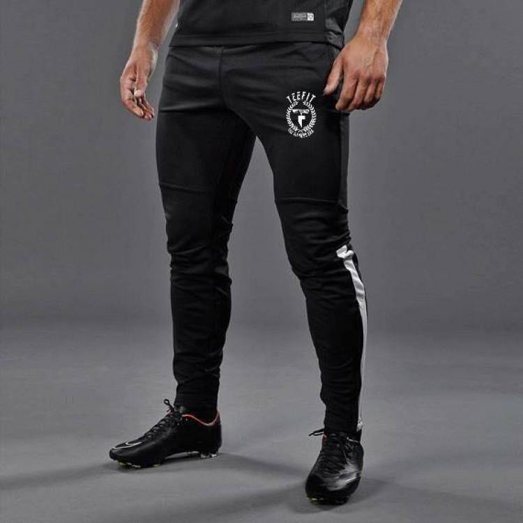 Dri Fit Black Trouser - Sports Blue