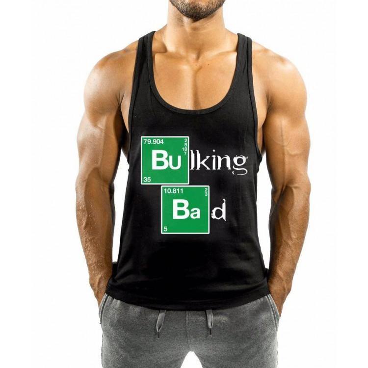 Bulking Bad - Training/fitness Tank Top - Sports Blue