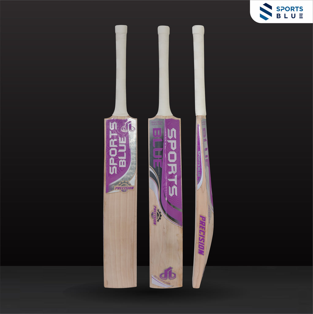 Sports Blue Cricket Bat - EW (Grade 4) - Precision 4.0