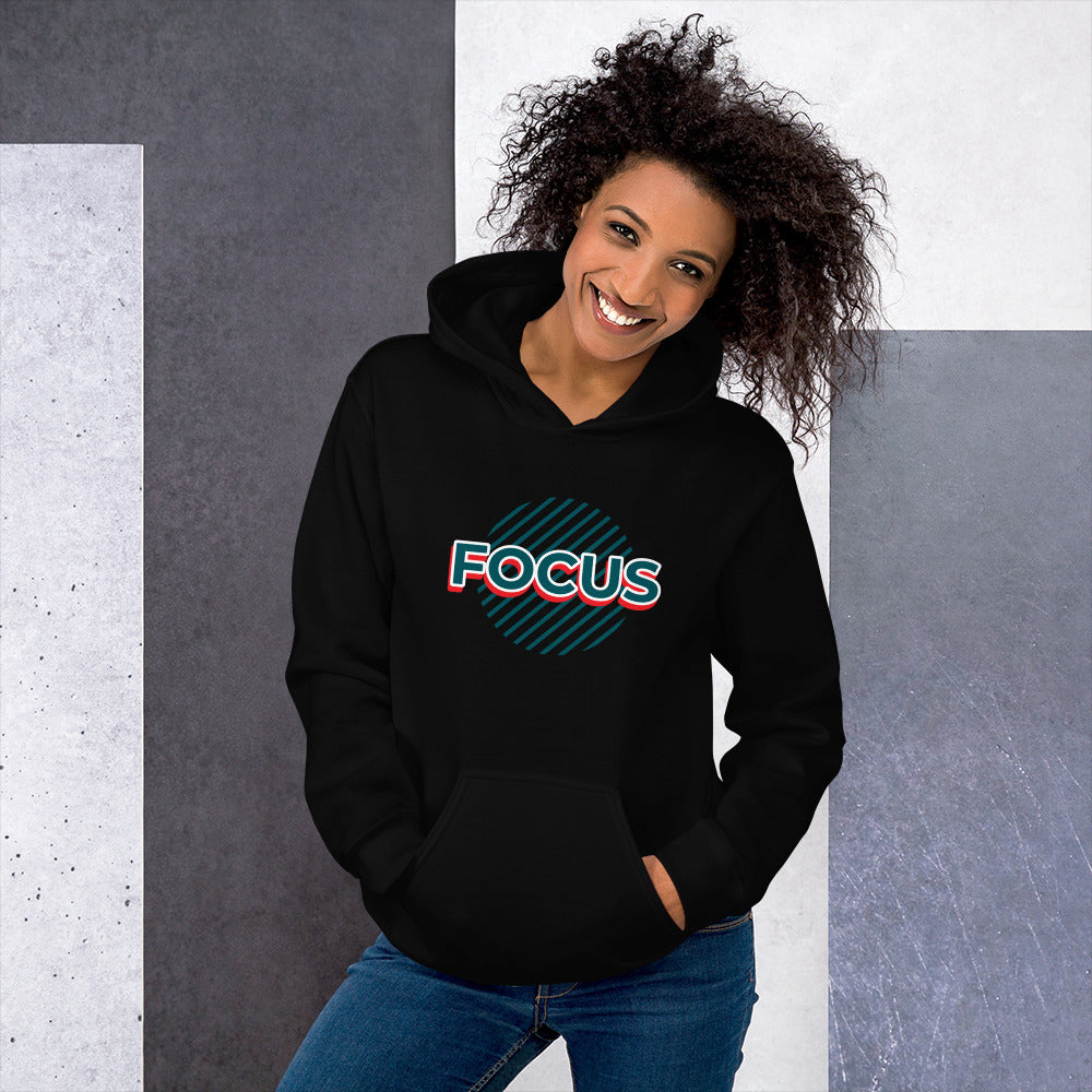 Focus Unisex Cotton Hoodie - All colours available